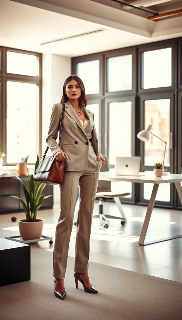 trendy office fashion inspiration