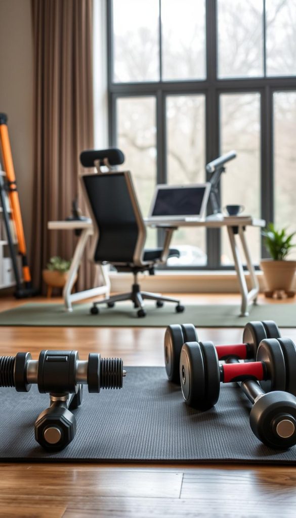 versatile home gym setup