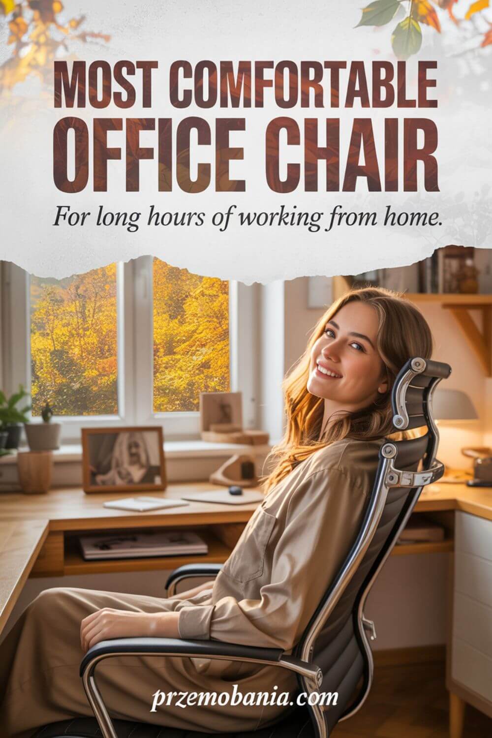 Most Comfortable Office Chair for Long Hours Affordable on Amazon pin 3