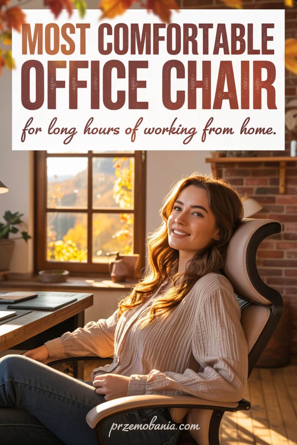 Most Comfortable Office Chair for Long Hours Affordable on Amazon pin