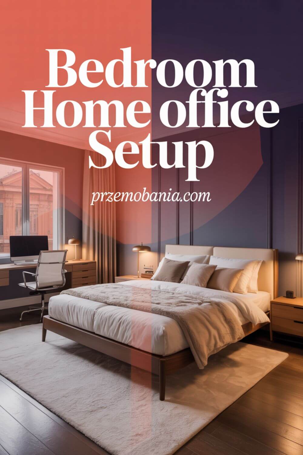 Bedroom Home Office Setup 2