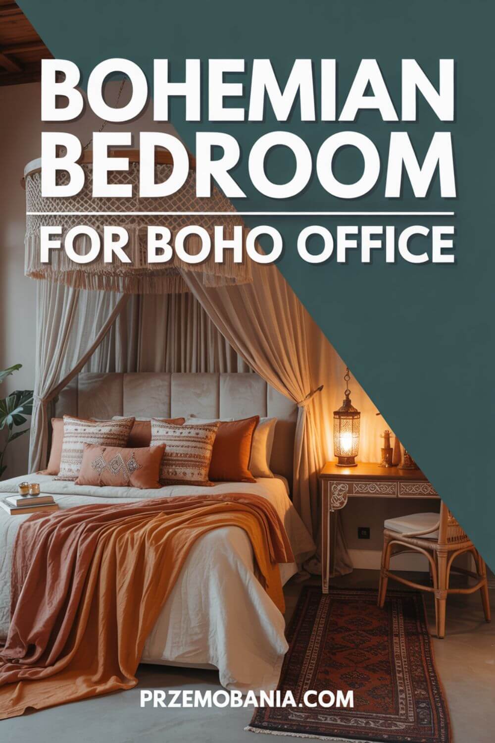 Bohemian Bedroom for Boho Office 3