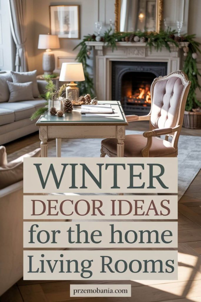 Picture Idea: 24 Winter Decor Ideas For The Home Living Rooms