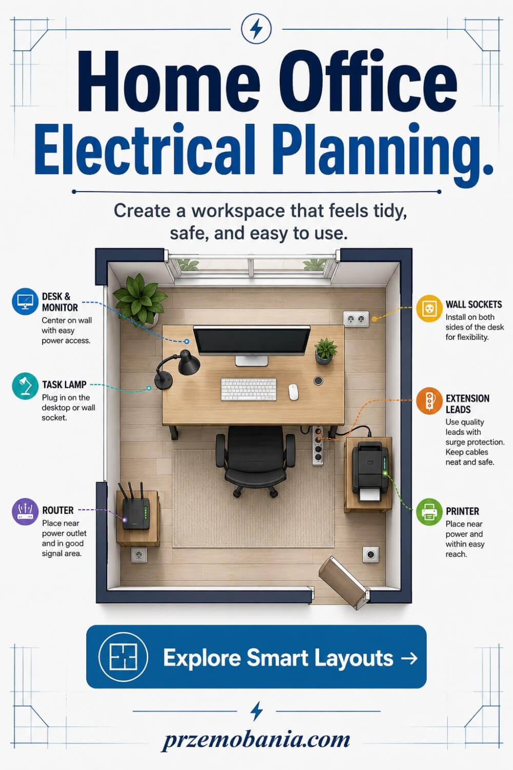 Home Office Electrical Planning 2