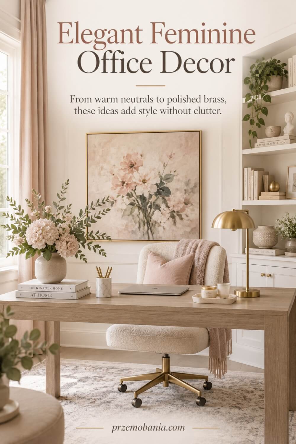 Feminine Home Office Ideas 3