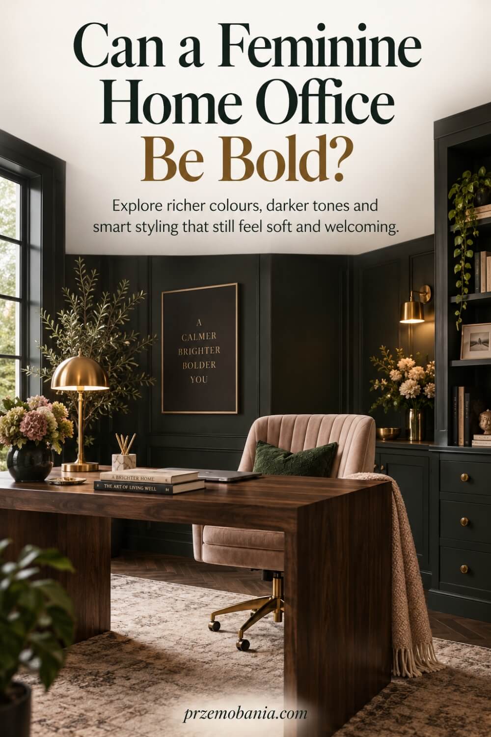 Feminine Home Office Ideas 5