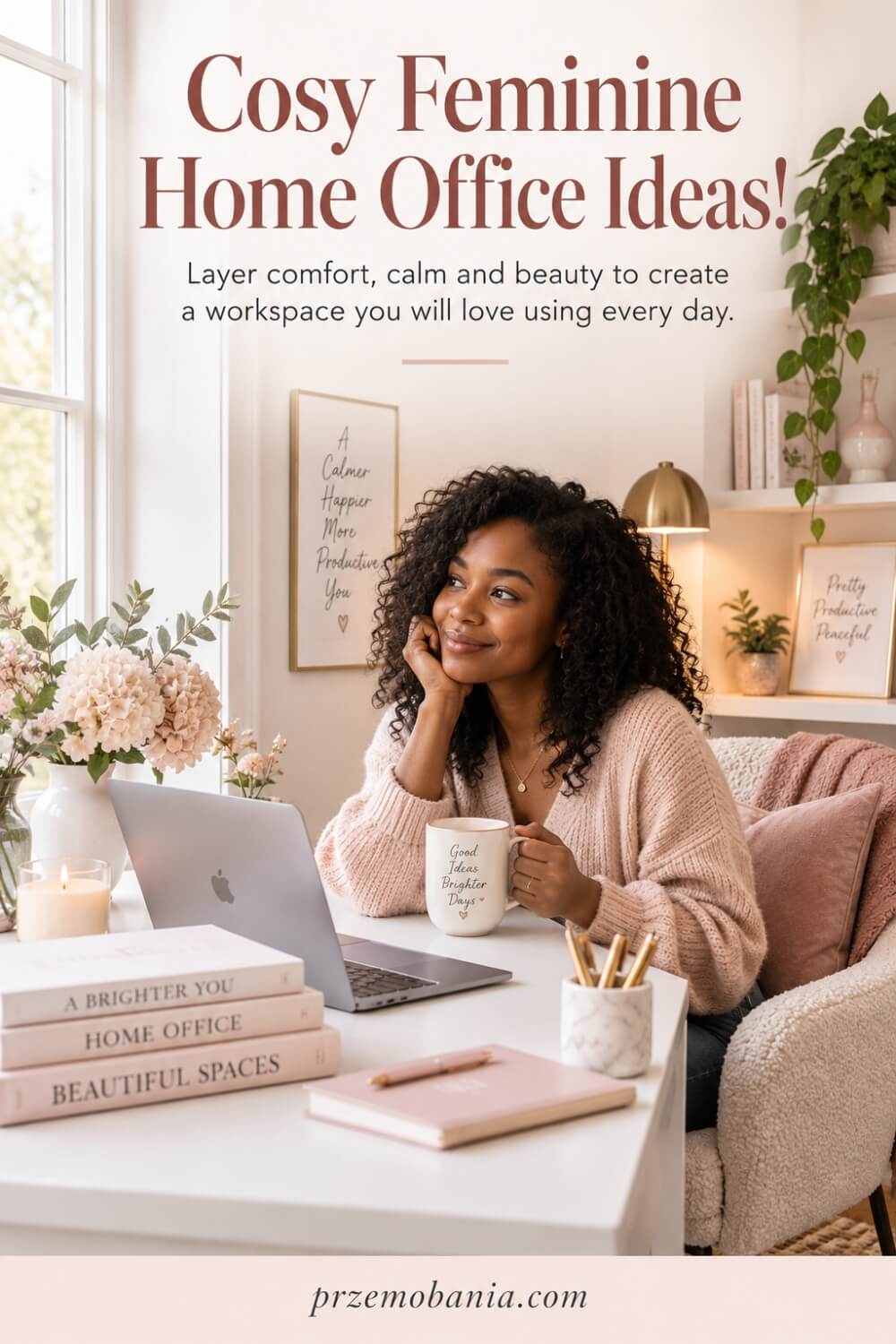 Feminine Home Office Ideas 6