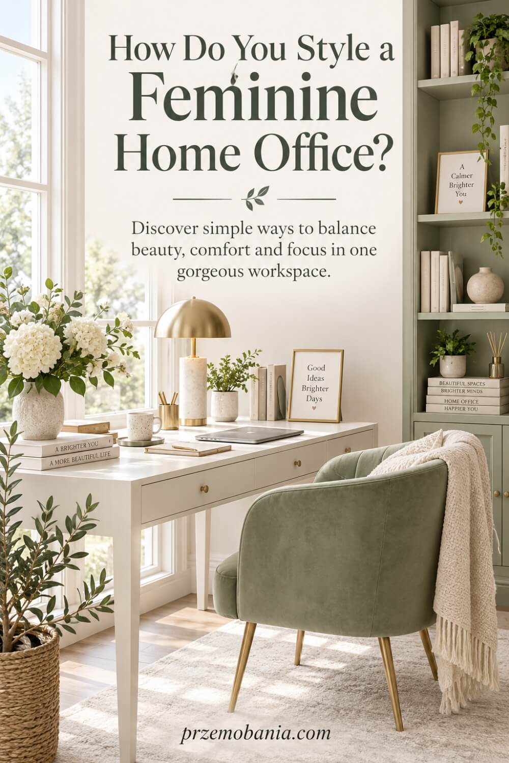 Feminine Home Office Ideas 7