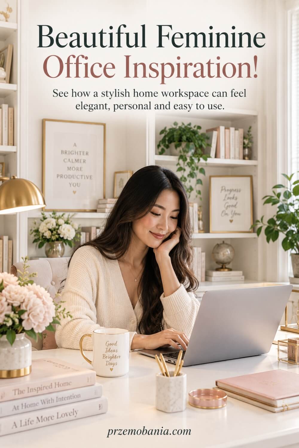 Feminine Home Office Ideas 9