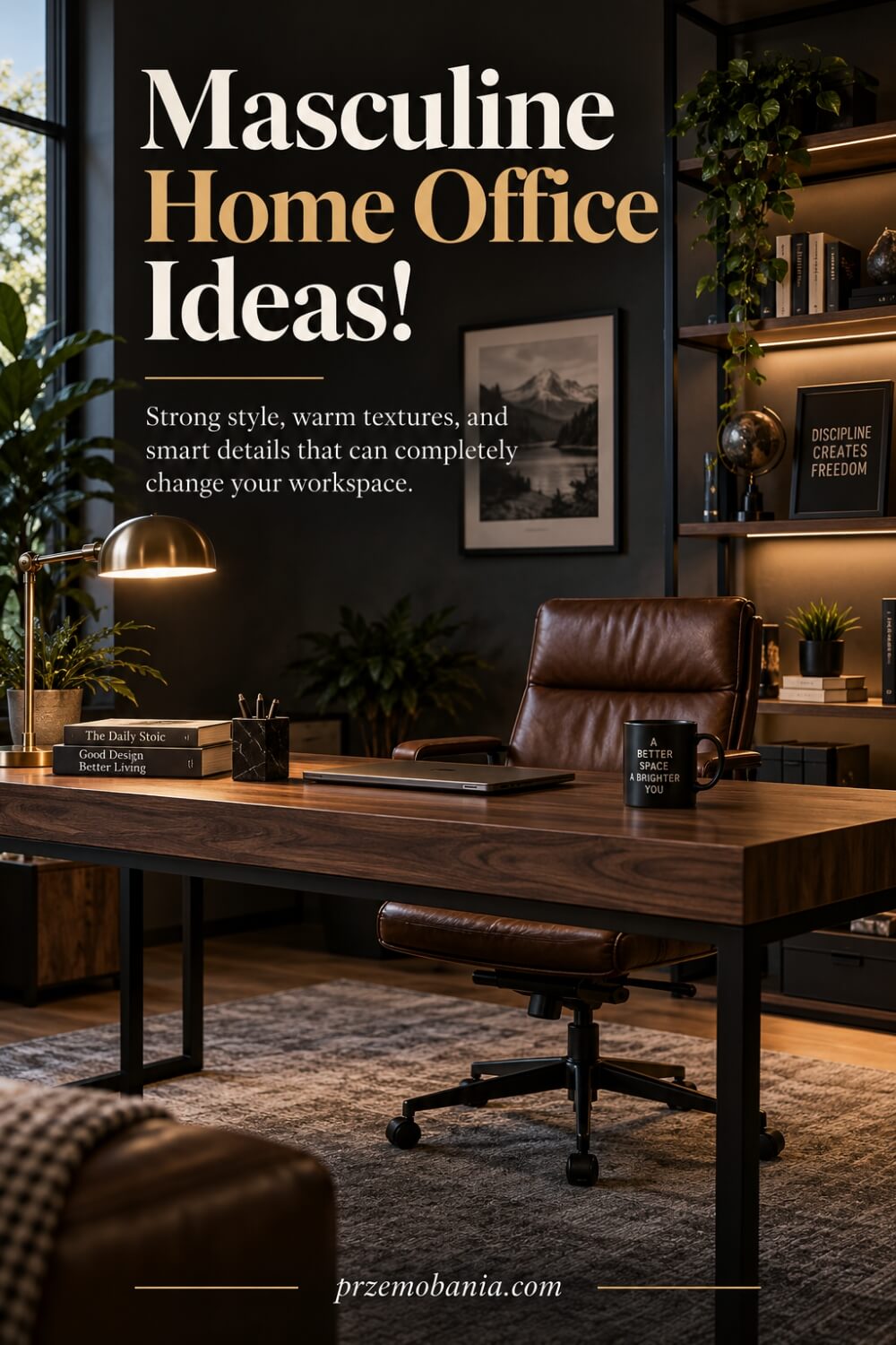 Masculine Home Office 1