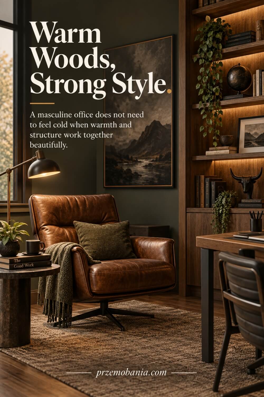 Masculine Home Office 3