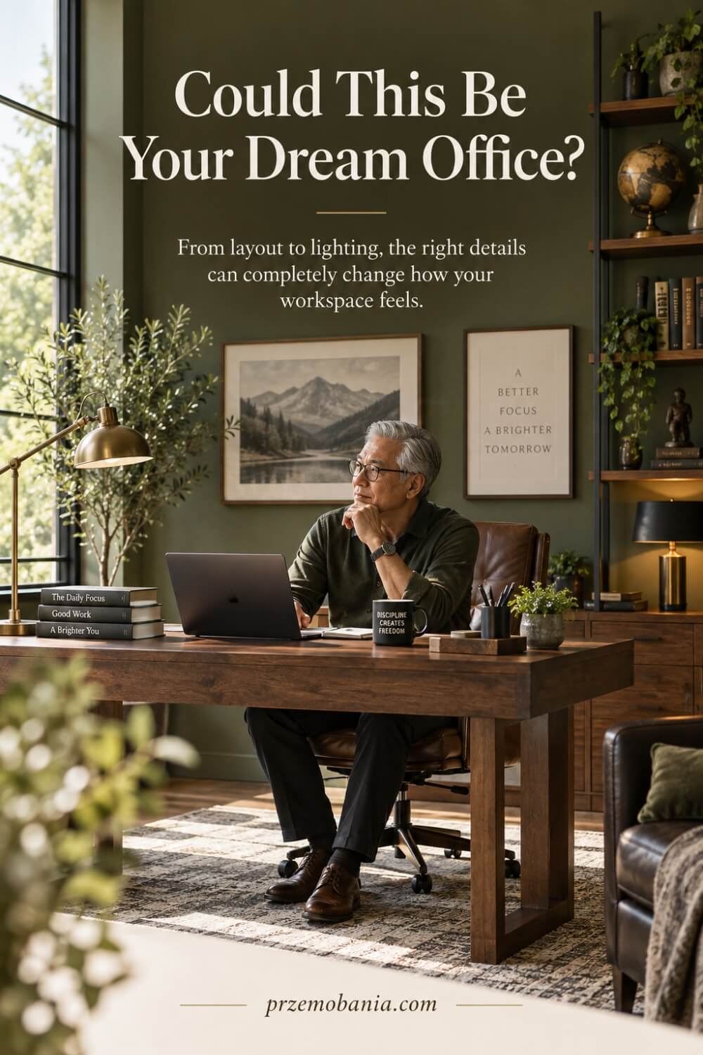 Masculine Home Office 9