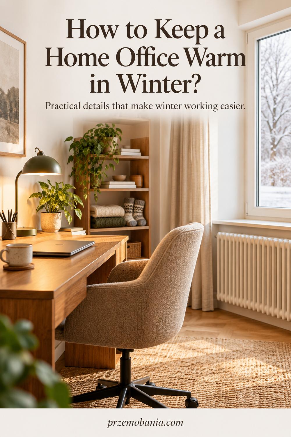 How to Keep a Home Office Warm in Winter?