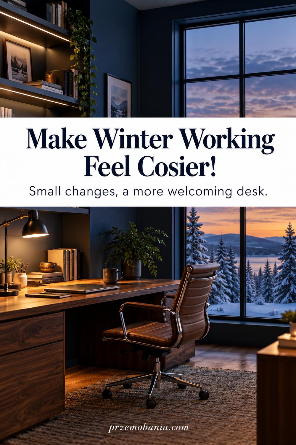 Winter Home Office