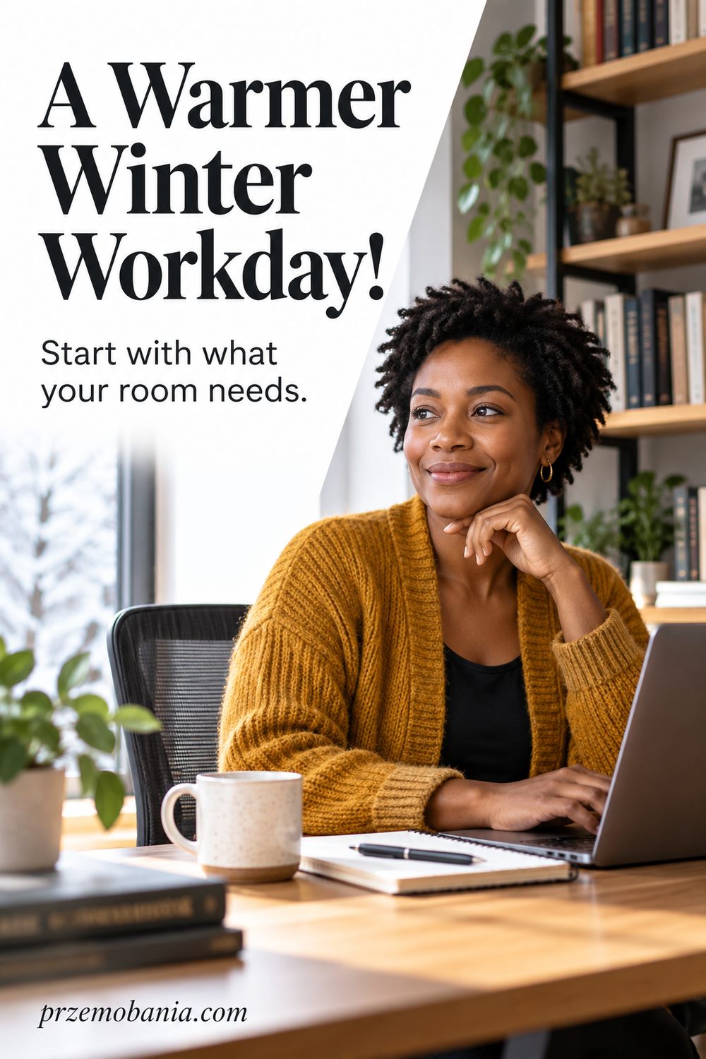 Winter Home Office