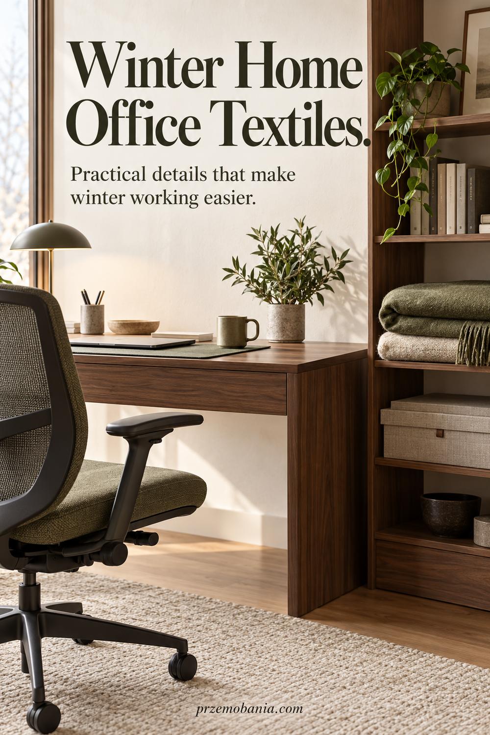 Winter Home Office Textiles